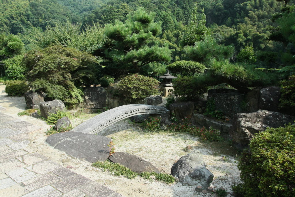 永井家の庭