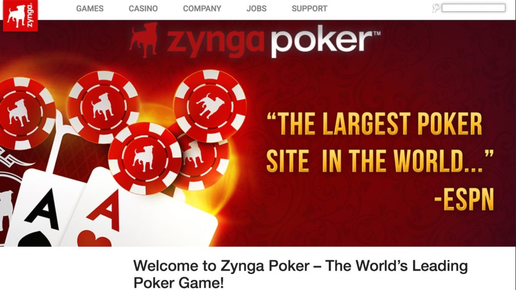 『Zynga Poker』（画像はzynga.comより）