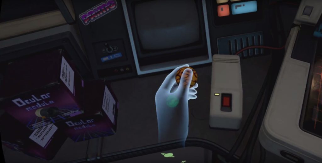 VR空間内で女の子に触れる!? 指の曲げ伸ばしも判別できる「Oculus Touch」はVRに没入できる魔法のコントローラーだった_006
