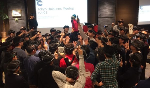 渋谷の一室にHoloLens80台が大集結！ 仮想空間を共有できるシェアリング機能にゲームの未来を見た_006