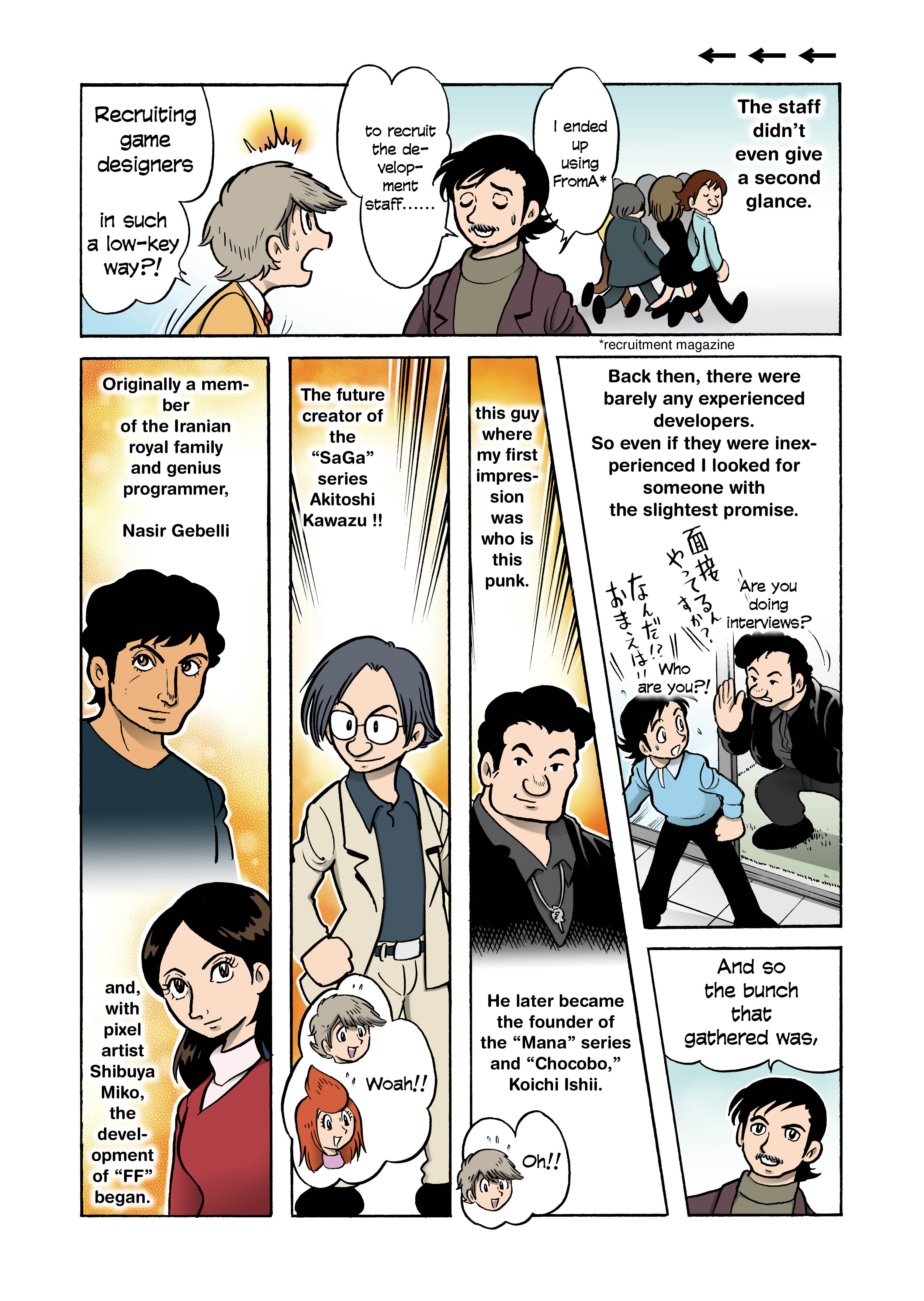 【New Comic Series】Hironobu Sakaguchi and FF programmers’ try to rival DQ [Game Designers in their ‘early’ days]_008