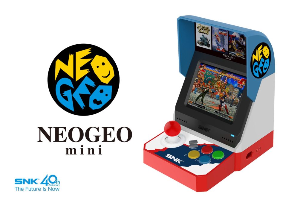 「NEOGEO mini」正式発表。筐体風ゲーム機でテレビにつなげず遊べる、ディスプレイとアケ風コントローラーが搭載_002