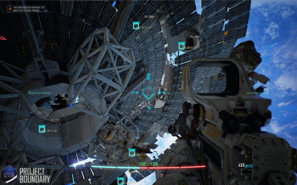 宇宙空間を舞台にした中国産FPS『Project Boundary』の最新映像が公開。無重力空間で行われる戦闘は360度全方向に気が抜けない_001