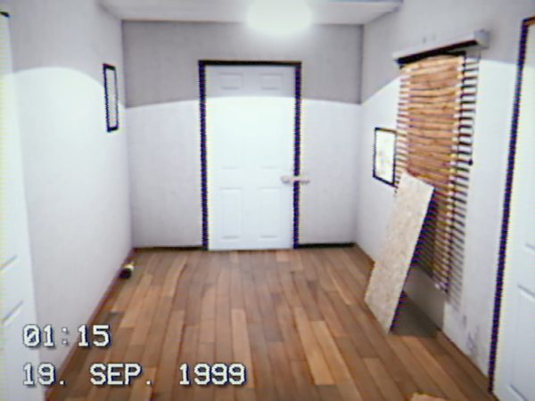 アパートで起きたおぞましい事件を、まるで「呪いのビデオ」のようなグラフィックスで描く。ビデオテープ風ホラーゲーム『December 2000』正式発表_001
