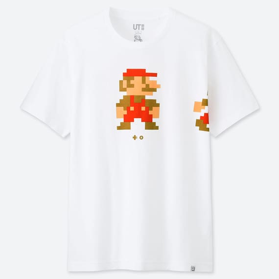 ユニクロより『スーパーマリオ』のTシャツが4月1日発売。ドット絵を活かしたレトロ＆キュートなデザインが特徴_016