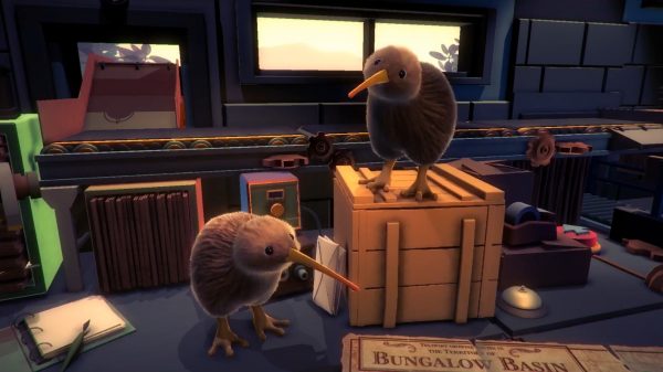 空を飛べないずんぐりむっくり鳥「キーウィ」たちで郵便局を運営しよう。おとぎ話のようなかわいい協力パズルゲーム『KeyWe』最新映像_001