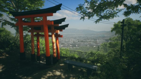 写真家が伏見稲荷を再現したウォーキングシム『Explore Kyoto’s Red Gates』リリース。まるで日本の夏をそのまま切り取ったかのような美しい風景を歩く_003