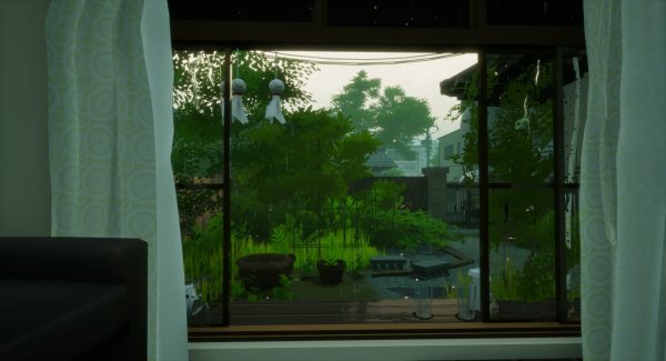 日本の梅雨をのんびりと過ごす家族の姿を描く『梅雨の日/Rainy Season』発表。心地よい雨音を聞きながらどこか懐かしい匂いのする家を歩く_005