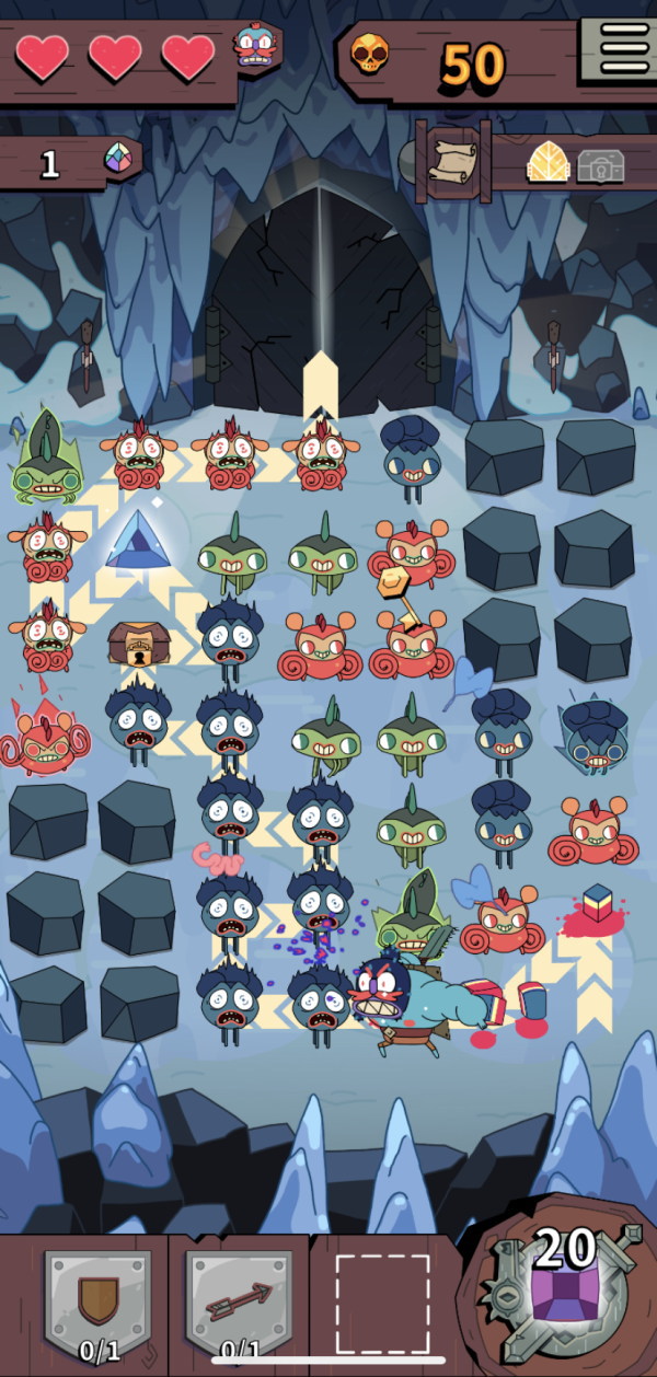 『Apple Arcade』の「アドベンチャー」「パズル」カテゴリのゲーム23作品を一括紹介。オススメの作品は『Oceanhorn 2』、『Tangle Tower』、『グラインドストーン』など_026
