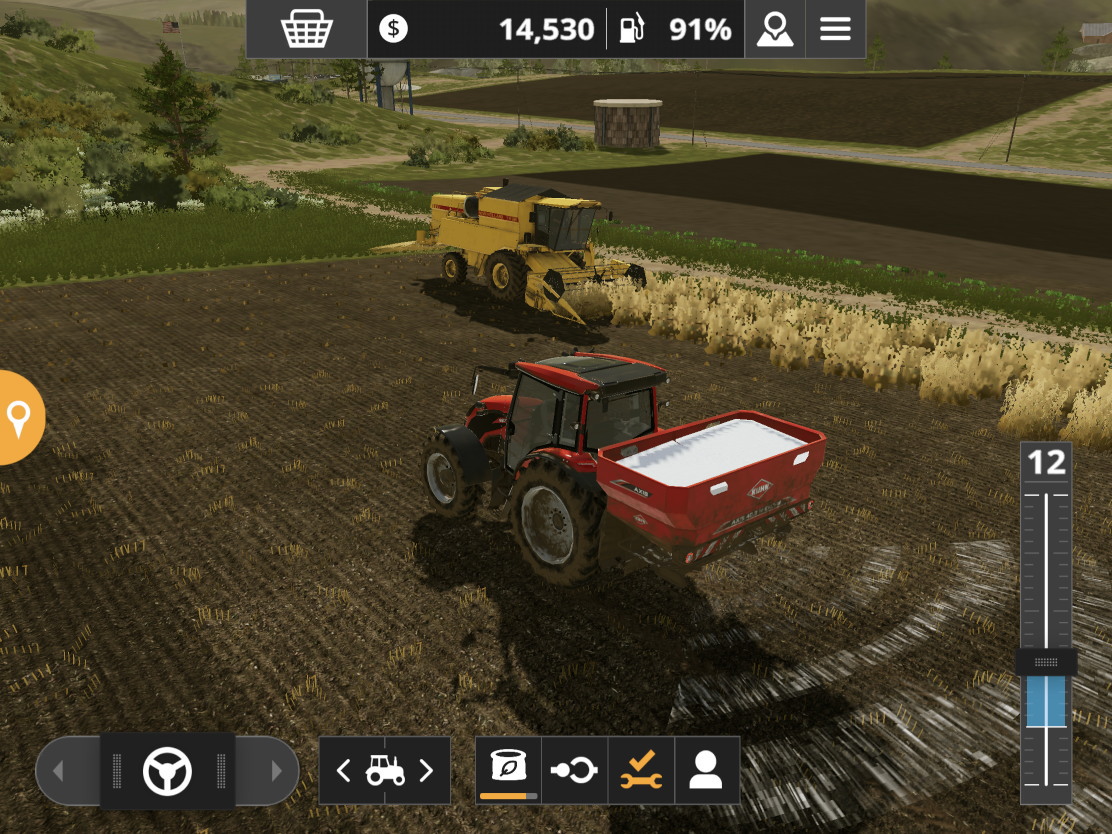 アメリカンな大規模農場を運営する農業シミュレーションにモバイル用の最新作が登場。レビューと共にわかりにくいプレイ方法を解説【レビュー：Farming Simulator 20】_013