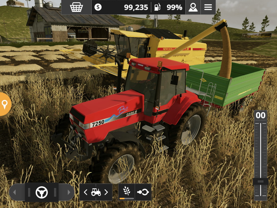 アメリカンな大規模農場を運営する農業シミュレーションにモバイル用の最新作が登場。レビューと共にわかりにくいプレイ方法を解説【レビュー：Farming Simulator 20】_009