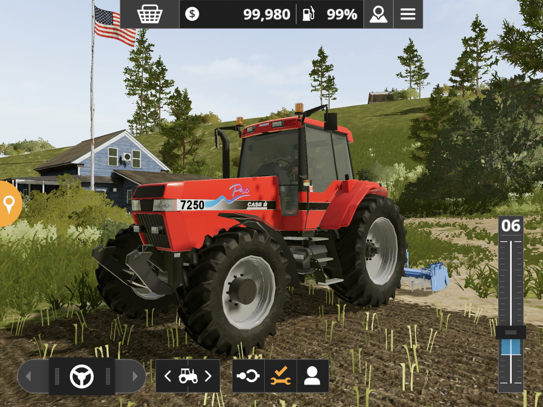 アメリカンな大規模農場を運営する農業シミュレーションにモバイル用の最新作が登場。レビューと共にわかりにくいプレイ方法を解説【レビュー：Farming Simulator 20】_006