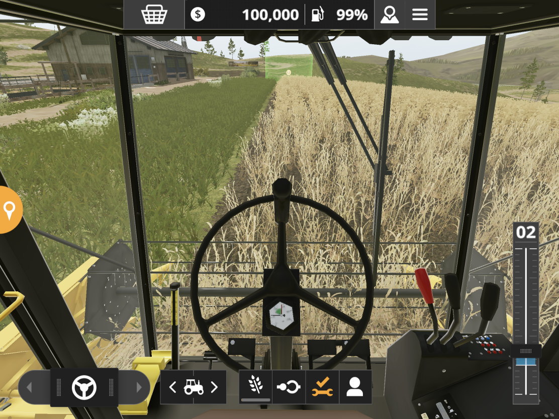 アメリカンな大規模農場を運営する農業シミュレーションにモバイル用の最新作が登場。レビューと共にわかりにくいプレイ方法を解説【レビュー：Farming Simulator 20】_005