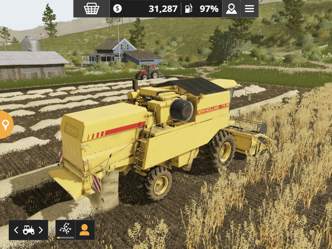 アメリカンな大規模農場を運営する農業シミュレーションにモバイル用の最新作が登場。レビューと共にわかりにくいプレイ方法を解説【レビュー：Farming Simulator 20】_002