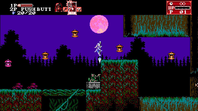 『Bloodstained: Curse of the Moon 2』発表。斬月やドミニク、ふたりの新キャラクターをくわえた主人公チームがモンスターはびこる悪魔の城に挑む_003