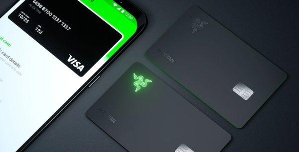 Razerが世界初の光るVISAプリペイドカード「RazerCard」を発表。決済時に緑に発光するゲーミングな1枚、クエストをこなすことで報酬が手に入る要素も_001
