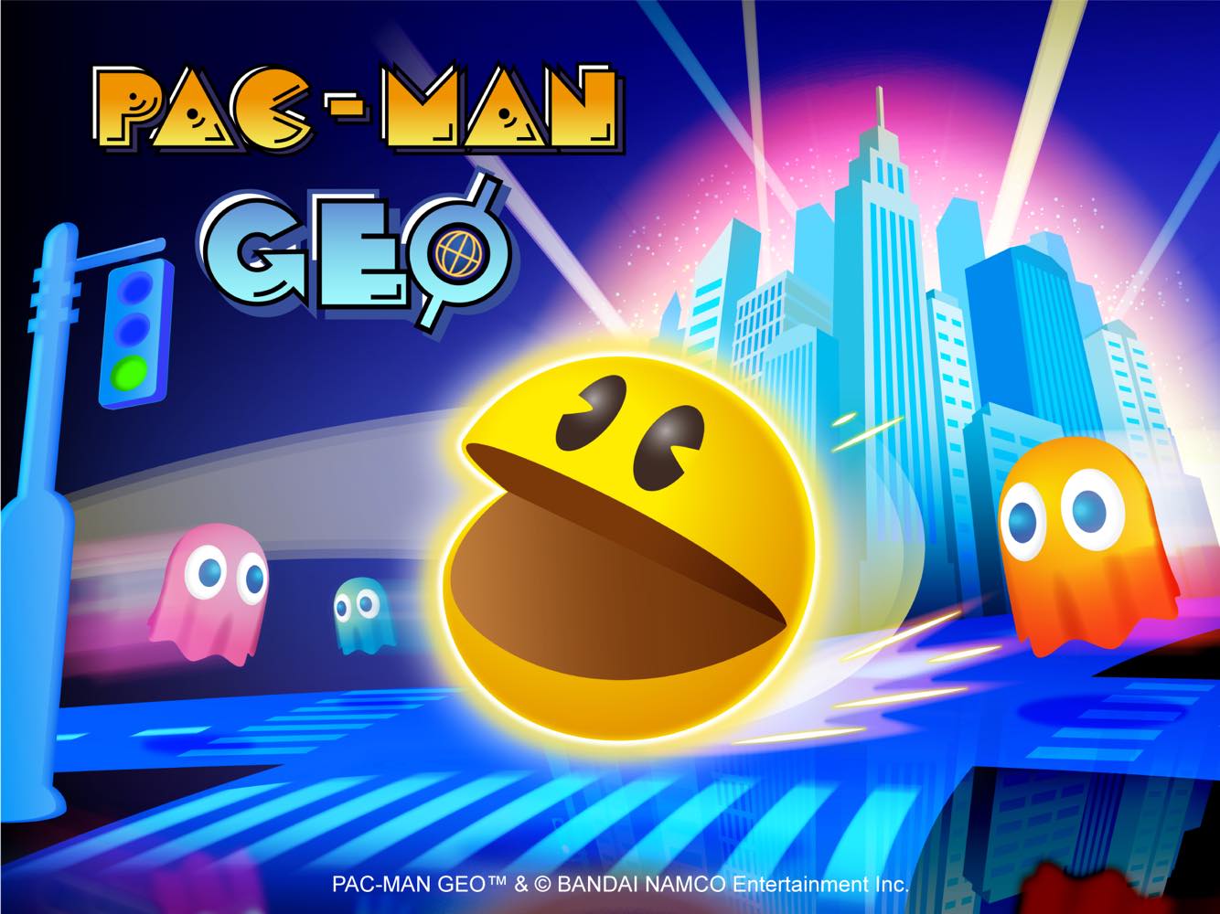 パックマン の地理情報ゲーム Pac Man Geo パックマン ジオ がapp Store Googleplayにて正式サービス開始 外出せず世界中の都市でパックマンがプレイ可能に