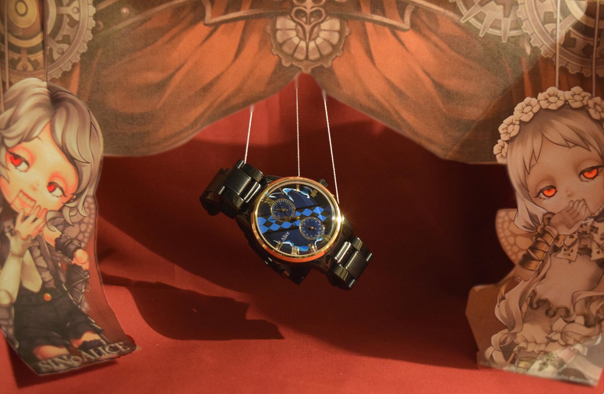 ブレイカーモードのアリスを細部まで表現！時間に「束縛」された『SINoALICE－シノアリス－』の腕時計をあなたの手元に。_013
