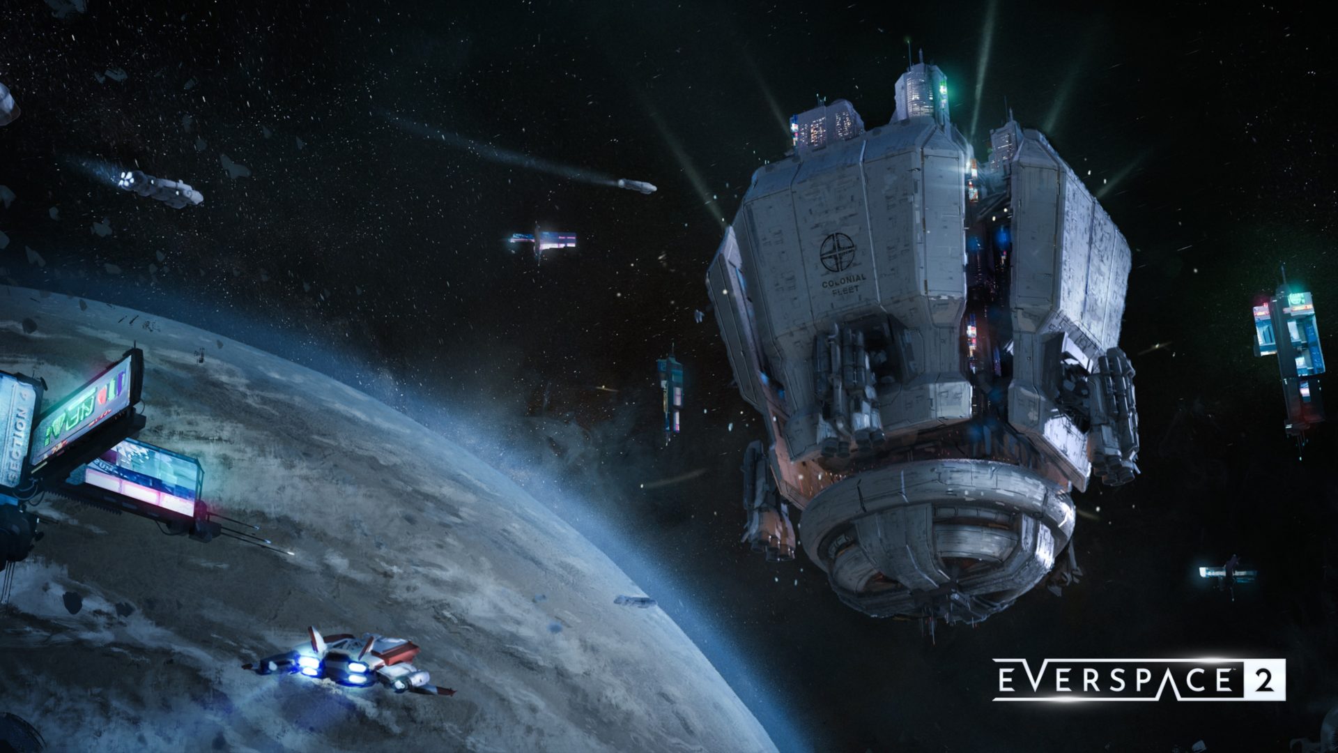宇宙船シューティング『EVERSPACE 2』の早期アクセスが1月18日（月）より開始。オープンワールドで描かれる広大な宇宙で、疾走感あるダイナミックな戦闘を繰り広げよう_003