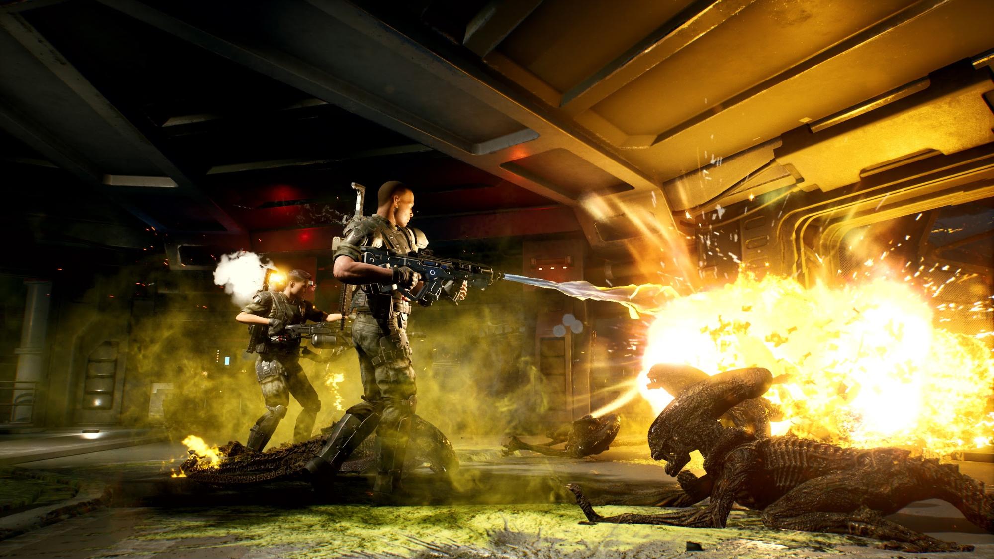 映画『エイリアン』を題材にした協力アクションゲーム『Aliens: Fireteam』が正式発表。3人で協力して20種類以上の無数の敵と戦え_001