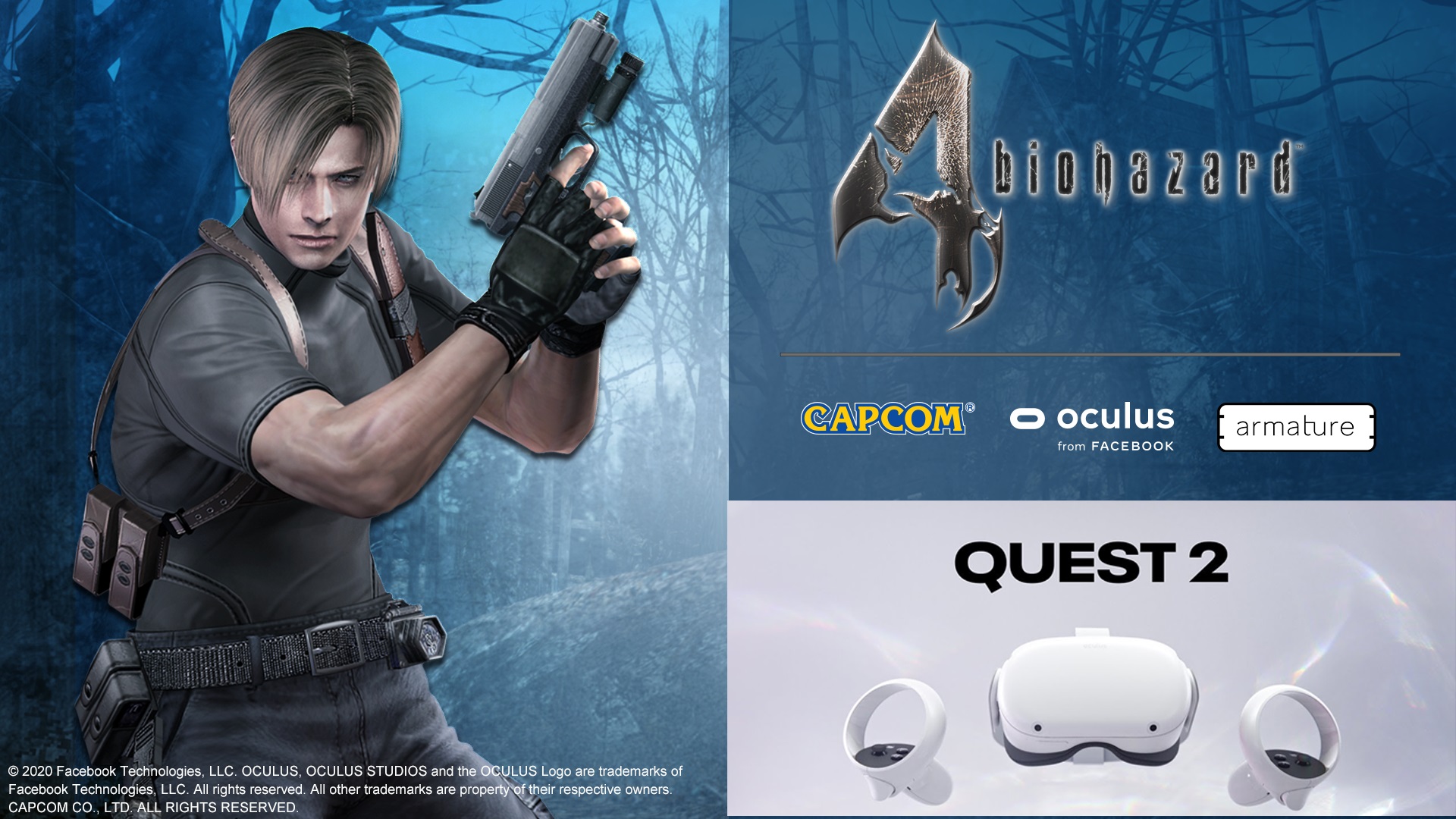 カプコンの情報番組にてOculus Quest 2向けのVR版『バイオハザード4』が発表。詳細は4月22日午前7時からの「Oculus Gaming Showcase」で明らかに_001