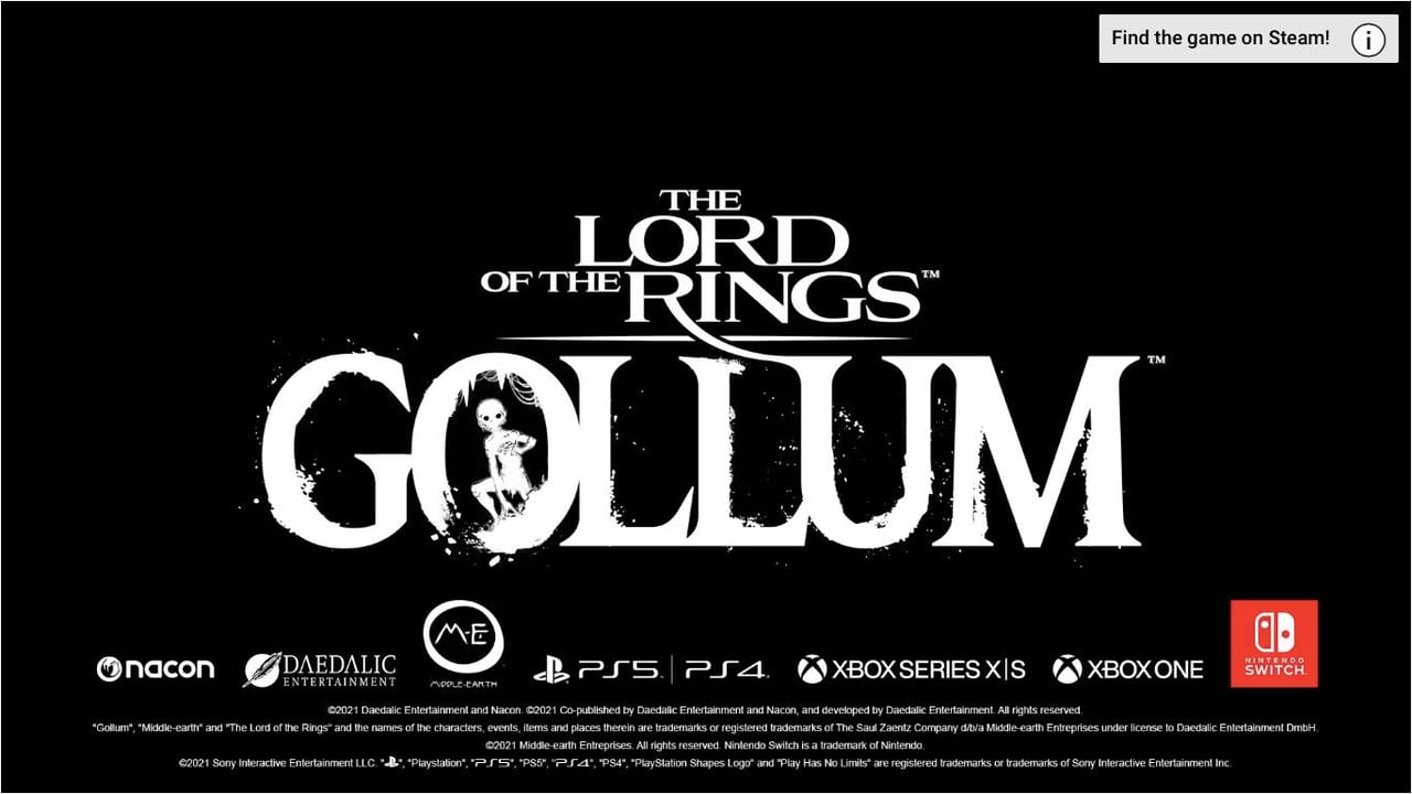 『指輪物語』のゴラムにスポットを当てたアクションアドベンチャー『The Lord of the Rings: Gollum』が2022年秋に発売へ。ステルスアクションやパルクールでゴラムの旅路が描かれる_001