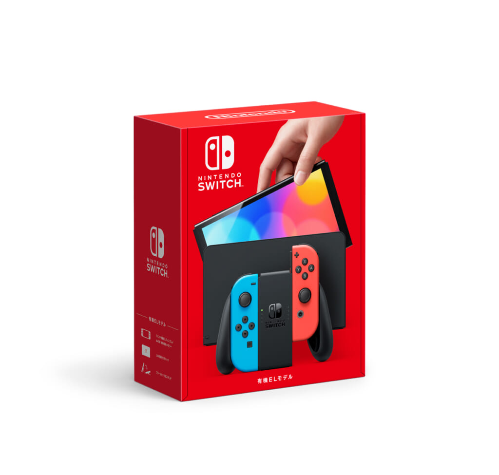 家庭用ゲーム機「Nintendo Switch」新型モデルが発表、10月8日に発売へ。有機ELディスプレイで鮮やかな発色を実現