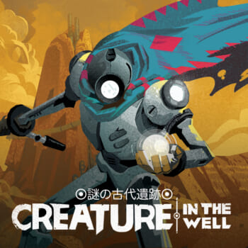 ヒヨコが卵を武器に戦うアクション『PONPU』と、エンジニアロボットが古代遺跡の謎に迫る『The Creature in the Well ◎謎の古代遺跡◎』がNintendo Switch、PS4向けに2021年内に発売予定_002