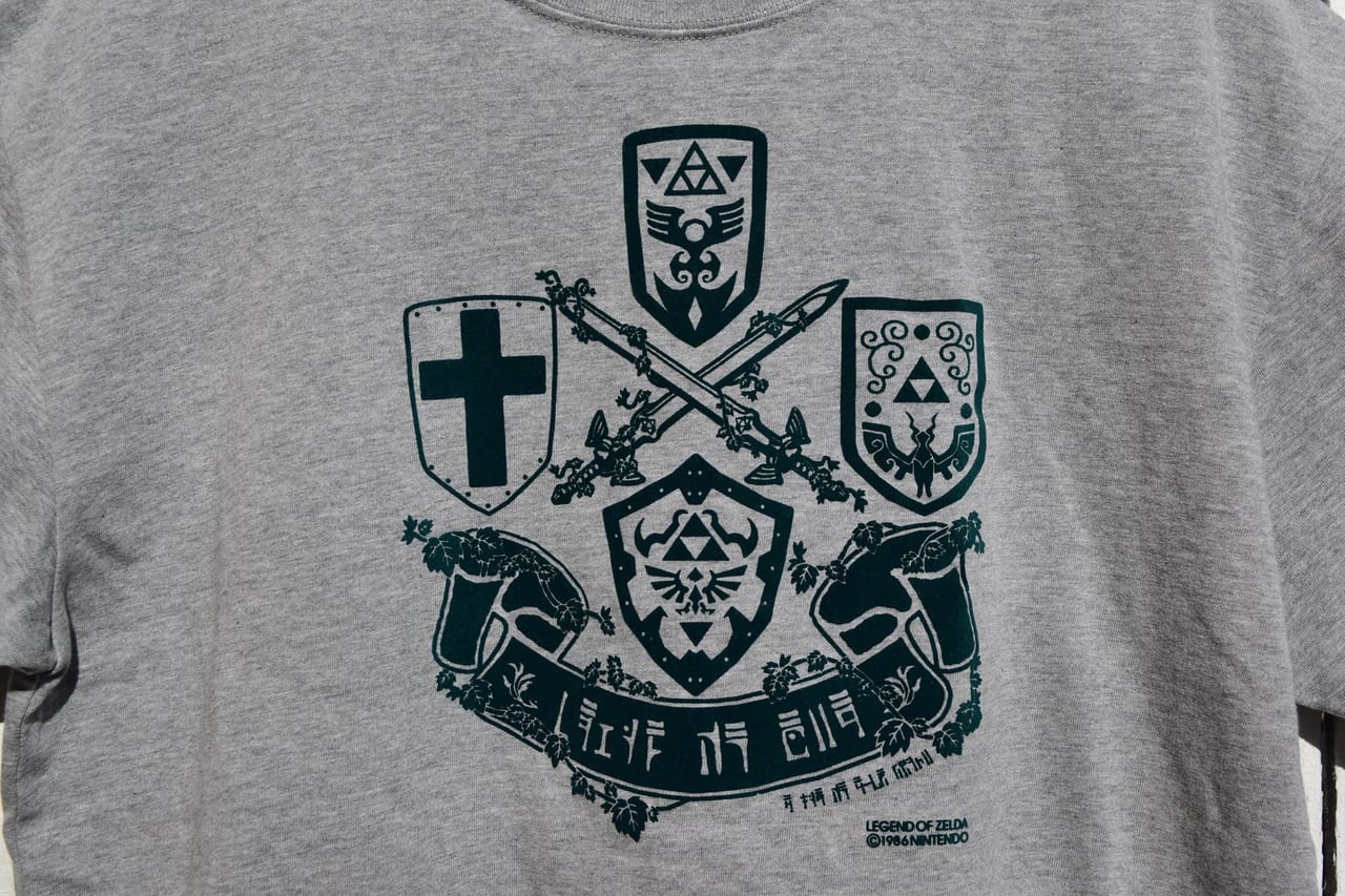 ゼルダの伝説」25周年Tシャツなどが復刻！任天堂公認アパレルブランド 