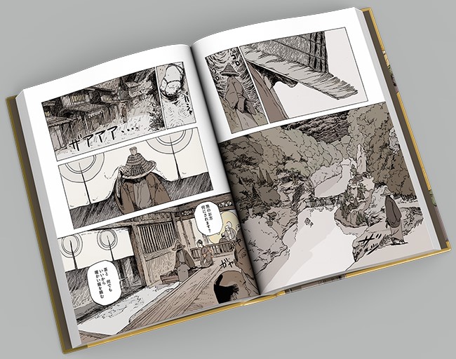 日本風IF世界を舞台に描かれるコミック化作品『ウィッチャー ローニン』ハードカバー製本のためのクラウドファンディングが開始_003