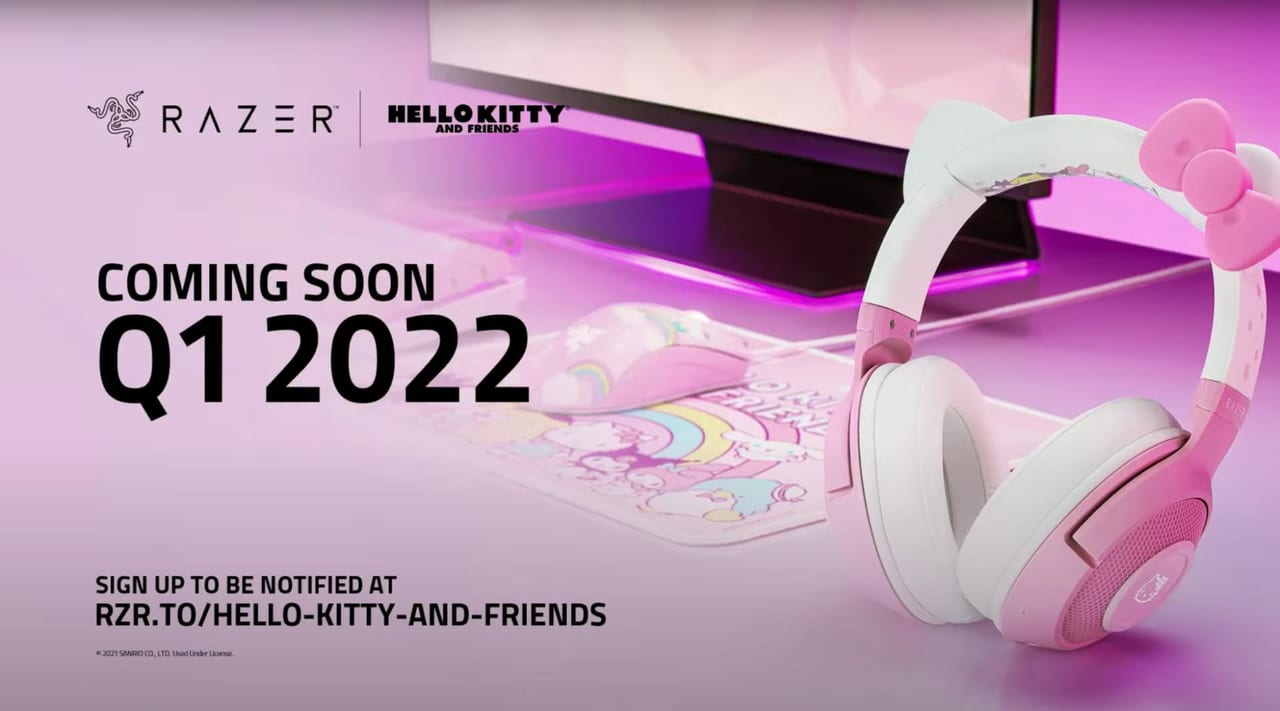 売り直営 サンリオコラボ Razer 新品 マウス 海外限定 キティー マウスパッド PC周辺機器