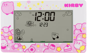 『星のカービィ』のアクションデジタル時計が3月に発売。カービィや仲間たちのキュートなアニメーションとBGMが毎日を彩る_002