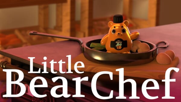 通常サイズのキッチンで小さなクマが料理をする『Little Bear Chef』発表_001