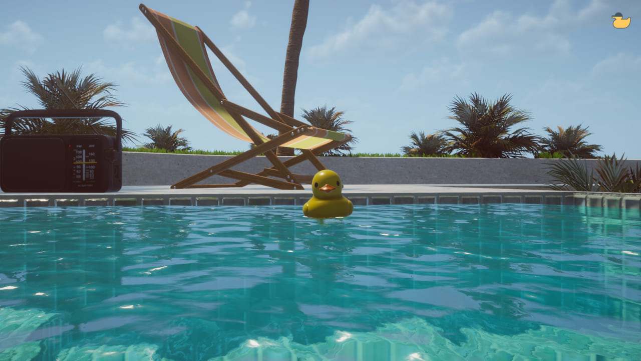 アヒルのおもちゃをプールに浮かべるだけのゲーム『Placid Plastic Duck Simulator』が発売開始。個性豊かなアヒルちゃんたちをプールに加え、アヒルたちの楽園を築こう_001