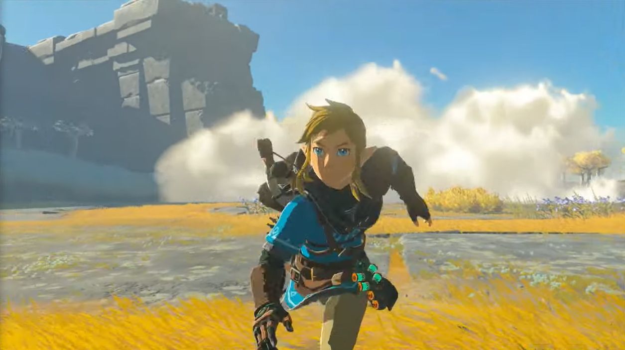 The official title of the sequel to 'The Legend of Zelda: Breath of the Wild' has been officially announced as 'The Legend of Zelda: Tears of the Kingdom'.  Released Friday, May 12, 2023_002