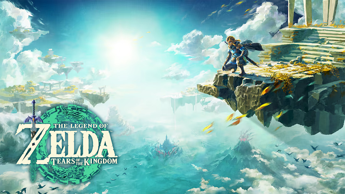 The official title of the sequel to 'The Legend of Zelda: Breath of the Wild' has been officially announced as 'The Legend of Zelda: Tears of the Kingdom'.  Released on Friday, May 12, 2023_006
