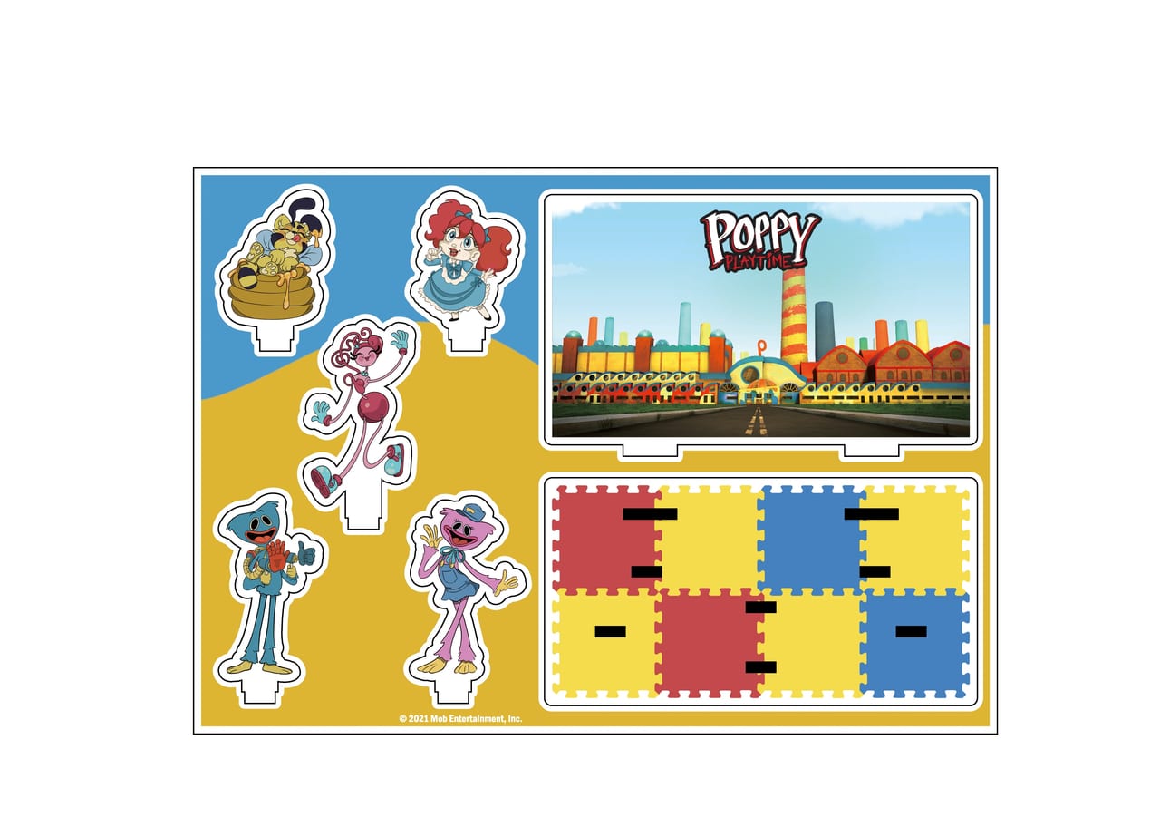 “怖かわいい”ホラーパズルゲーム『Poppy Playtime』の国内初となる公式グッズの予約受け付けがスタート_006
