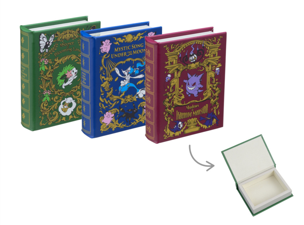 本をモチーフにしたポケモングッズ「Pokémon Fairy Tale」が全国のポケモンセンターで発売決定！
_002