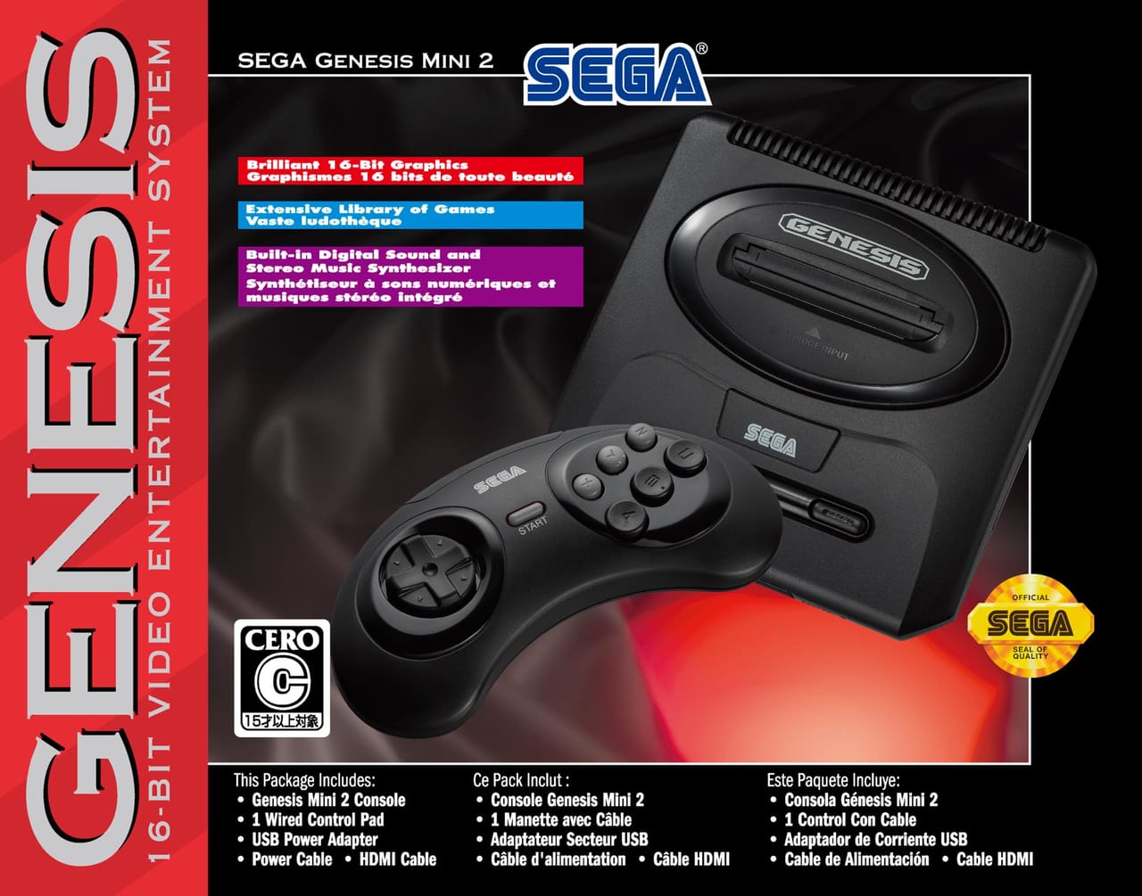 SEGA Genesis Mini 2』はレトロゲームマニア垂涎のハードだった
