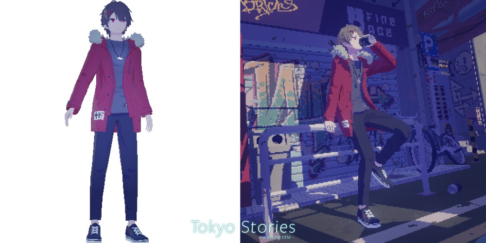 “人のいない東京”を淡いピクセルアートで描くアドベンチャーゲーム『Tokyo Stories』のSteamストアページが公開_011