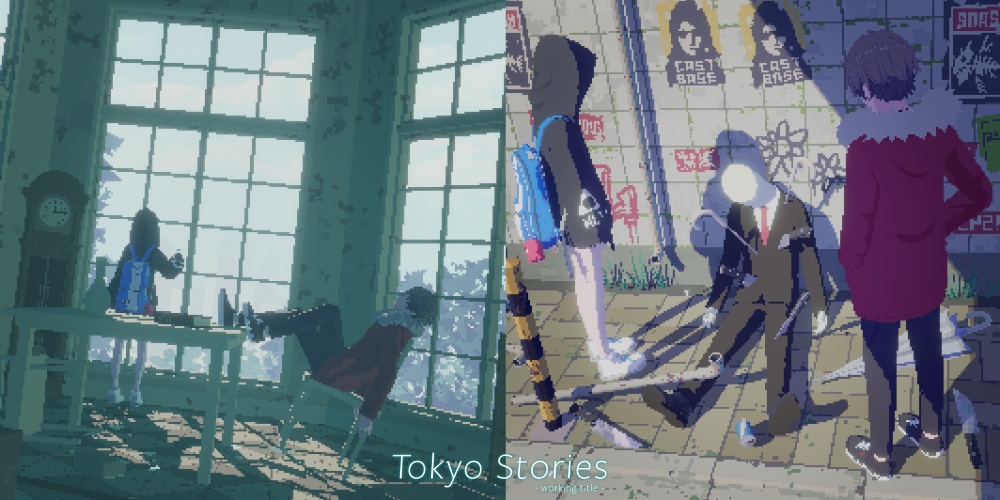 “人のいない東京”を淡いピクセルアートで描くアドベンチャーゲーム『Tokyo Stories』のSteamストアページが公開_006