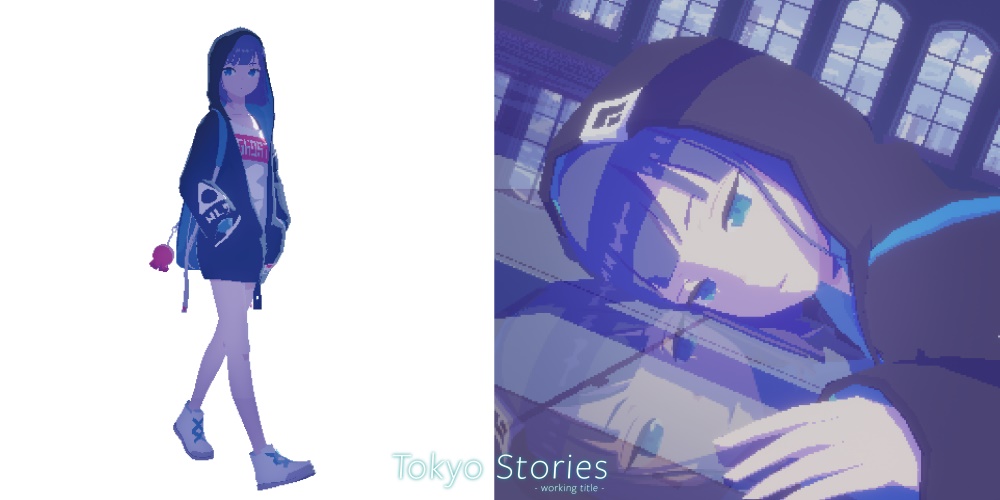 “人のいない東京”を淡いピクセルアートで描くアドベンチャーゲーム『Tokyo Stories』のSteamストアページが公開_010