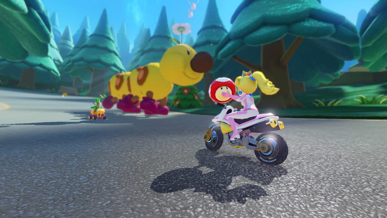 『マリオカート８ デラックス コース追加パス』第4弾では「DS マリオサーキット」や「Wii DKスノーボードクロス」など8つの人気コースが登場。新登場キャラは9色から選べるキャサリンに_008