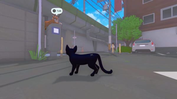 気まぐれ黒ネコがのんびり街を探索するオープンワールドゲーム『Little Kitty, Big City』の発売日が2024年_002