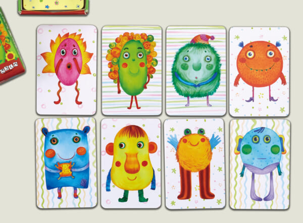 カードに描かれた謎生物の名前を付けるゲーム『ナンジャモンジャ』などすごろくやの人気カードゲーム4種がガチャガチャになって登場_015