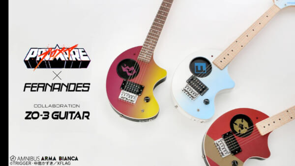 『けいおん!』と「フェルナンデス」のコラボギターが発売決定。ZO-3に放課後ティータイムメンバーが描かれたデザイン_006