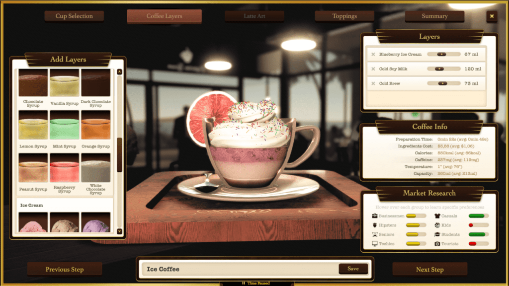 シミュレーションゲーム『Espresso Tycoon』の発売日が6月7日に決定。理想のコーヒーショップを経営する_005