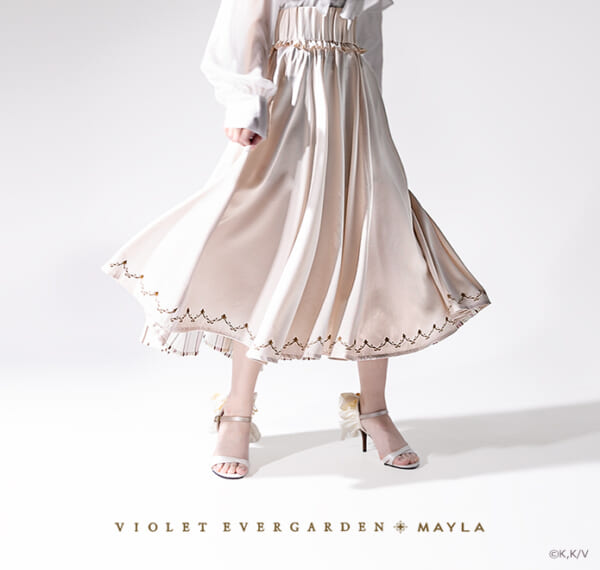 『ヴァイオレット・エヴァーガーデン』のスカートが発売。「MAYLA」コラボ第四弾_003