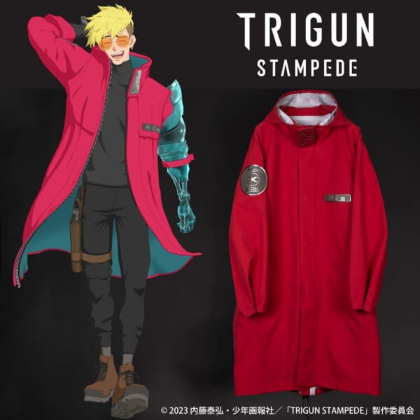 アニメ『TRIGUN STAMPEDE』のコスチュームが販売決定。ヴァッシュとウルフウッドが着用する衣装が登場。_002
