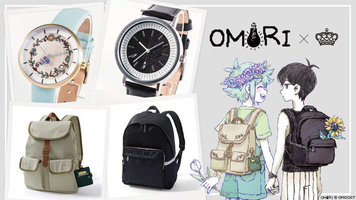 OMORI』のコラボ腕時計とバッグの予約開始